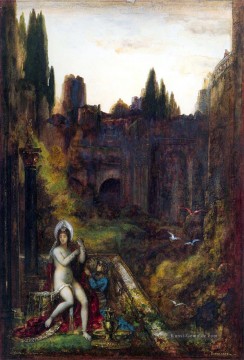 bathsheba Symbolismus biblischen mythologischen Gustave Moreau Ölgemälde